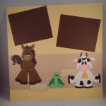 Simple Guidelines to Choose Scrapbook Layouts On The Farm Scrapbook Page Layout 2 Crafty Little Sisters