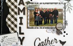 Simple Guidelines to Choose Scrapbook Layouts Scrap Shotz Snap Shotz Gingham Farm Scrapbook Layout