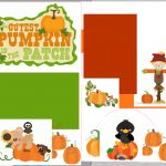 Simple Guidelines to Choose Scrapbook Layouts Scrapbook Page Layout Pumpkin Patch Wendaful Scrapbooks