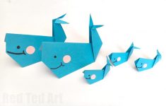 Simple Paper Folding Crafts For Kids Easy Origam Whale For Kids Super Cute Fun And Easy Whale A Great Paper Craft For Beginner Origami Kids How To Make An Origami Whale simple paper folding crafts for kids |getfuncraft.com