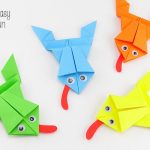 Simple Paper Folding Crafts For Kids Origami For Kids Frogs simple paper folding crafts for kids |getfuncraft.com