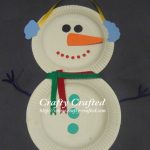 Snowman Paper Plate Craft 11 snowman paper plate craft|getfuncraft.com