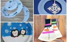 Snowman Paper Plate Craft Easy Winter Paper Plate Crafts For Kids snowman paper plate craft|getfuncraft.com