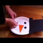 Snowman Paper Plate Craft Hqdefault snowman paper plate craft|getfuncraft.com
