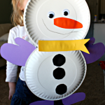 Snowman Paper Plate Craft Paper Plate Snowman Christmas Craft For Kids snowman paper plate craft|getfuncraft.com