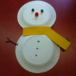 Snowman Paper Plate Craft Paper Plate Snowman Crafts Preschoolers snowman paper plate craft|getfuncraft.com