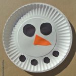 Snowman Paper Plate Craft Snowmanpaperplatecraft snowman paper plate craft|getfuncraft.com