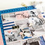 Some Tips to Make a Good Recipe Scrapbook Pages Cute Beach Theme Scrapbook Idea Maggie Holmes Design
