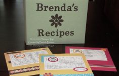 Some Tips to Make a Good Recipe Scrapbook Pages Stampin With Brenda May 2010