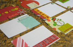 Step by Step of How to Make Homemade Scrapbook Ideas Holiday Gift Idea Elmers Gluenglitter Homemade Recipe Cards