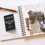 Steps to Make PopUp Scrapbook DIY Diy Travel Journal Our Mini Family