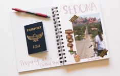 Steps to Make PopUp Scrapbook DIY Diy Travel Journal Our Mini Family
