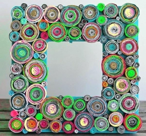 The Creative Mirror Papercraft Design Decoratable Frames 9 Cool Ideas To Decorate Your Home With