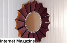 The Creative Mirror Papercraft Design Diy Round Sunburst Mirror Papercraft 2019 Nctodo