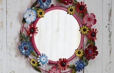 The Creative Mirror Papercraft Design Floral Mirror Order Online Now Paper High