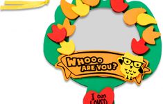 The Creative Mirror Papercraft Design Whooo Are You I Am Love God Craft Kit With Mirror My