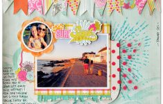 The Ideas to Create the Friendship Scrapbook Pages Scrapbook Page Kim Watson Getitscrappedblog Scrapbooking