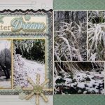 The winter scrapbook pages ideas to craft Aly Dosdall A Ck Layout