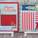 The winter scrapbook pages ideas to craft Christmas Scrapbook Page North Pole Themed Premade Holiday