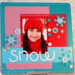 The winter scrapbook pages ideas to craft Clair Matthews Scrapbook Layouts