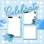 The winter scrapbook pages ideas to craft Free Winter Princess Digital Scrapbook Kit Thefreckledscrapbooker