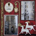 Things to Consider in Creating Scrapbooking Layouts Ideas Travel Travel Scrapbook 13 London Me And My Cricut