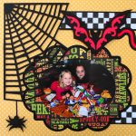 Things to Include in Halloween Scrapbook Pages Ideas Halloween Scrapbook 3 With Fall Thanksgiving Me And My Cricut