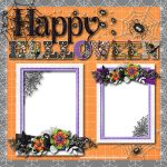 Things to Include in Halloween Scrapbook Pages Ideas Halloween Scrapbooking Page Ideas