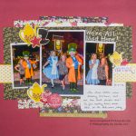 Things to Include in Halloween Scrapbook Pages Ideas Mad Hatter And Alice Layout Scrapbook With Lynda