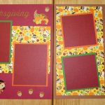 Things to Include in Halloween Scrapbook Pages Ideas Thanksgiving Scrapbook Page Thanksgiving Scrapbook Layout 12 X 12 Scrapbook Thanksgiving School Party Family Thanksgiving