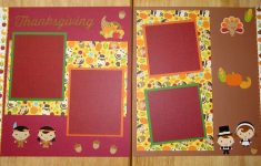 Things to Include in Halloween Scrapbook Pages Ideas Thanksgiving Scrapbook Page Thanksgiving Scrapbook Layout 12 X 12 Scrapbook Thanksgiving School Party Family Thanksgiving