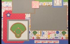 Things You Need to Know About Photo Scrapbook Layout Baseball Scrapbook Layout Page Baseball Scrapbook Album Page Etsy