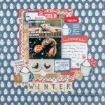 Things You Need to Know About Photo Scrapbook Layout Winter Scrapbook Layout Scrapbook With Lynda