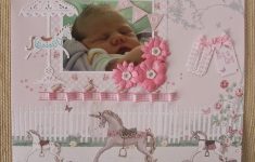 Tips to Create Girl Scrapbook Pages A Passion For Cards Ba Scrapbook Page With Trimcraft Its A Girl