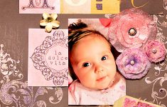 Tips to Create Girl Scrapbook Pages Adeline Marie Dear Zae Scrapbooking Blog