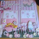 Tips to Create Girl Scrapbook Pages Going Buggy Little Girls Scrapbook Page