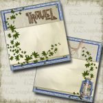 Tips to Make Amazing Travel Scrapbook Pages Travel Scrapbook Pages Vintage Travel 5 Npm 2 Premade Scrapbook Pages Ez Layout Etsy