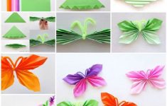 Tissue Paper Butterfly Craft Diy Easy Folded Paper Butterflies 3 tissue paper butterfly craft|getfuncraft.com