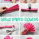 Tissue Paper Craft Flowers Tissuepaperflowertutorial 690x1024 tissue paper craft flowers|getfuncraft.com