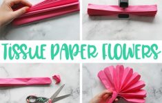 Tissue Paper Craft Flowers Tissuepaperflowertutorial 690x1024 tissue paper craft flowers|getfuncraft.com