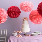 Tissue Paper Crafts Ideas How To Make Hanging Tissue Paper Pompoms tissue paper crafts ideas|getfuncraft.com