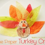 Tissue Paper Turkey Craft Crafts 084 tissue paper turkey craft |getfuncraft.com