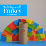 Tissue Paper Turkey Craft Toilet Paper Roll Turkey tissue paper turkey craft |getfuncraft.com