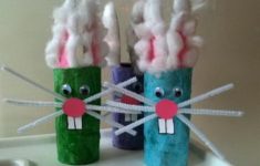 Toilet Paper Easter Bunny Craft 6 Easter Craft Ideas toilet paper easter bunny craft|getfuncraft.com