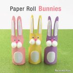 Toilet Paper Easter Bunny Craft Bunnies Header toilet paper easter bunny craft|getfuncraft.com