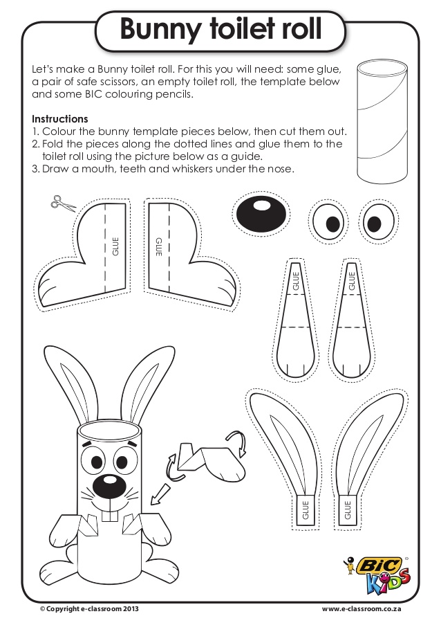 Toilet Paper Easter Bunny Craft E Classoccasionseastercraft3bunnytoiletroll 1 638 toilet paper easter bunny craft|getfuncraft.com