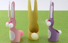 Toilet Paper Easter Bunny Craft Easter Bunnies 2 toilet paper easter bunny craft|getfuncraft.com