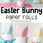 Toilet Paper Easter Bunny Craft Easter Bunny Toilet Paper Rolls toilet paper easter bunny craft|getfuncraft.com