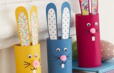 Toilet Paper Easter Bunny Craft Square 1433811836 Toilet Roll Rabbit Craft Project toilet paper easter bunny craft|getfuncraft.com