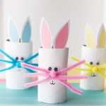 Toilet Paper Easter Bunny Craft Toilet Paper Roll Bunny Craft toilet paper easter bunny craft|getfuncraft.com